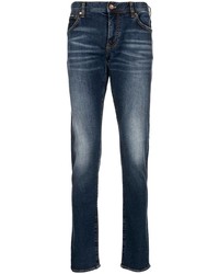 Jeans aderenti blu scuro di Armani Exchange