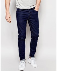Jeans aderenti blu scuro di Asos