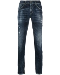 Jeans aderenti blu scuro di Dondup
