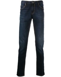 Jeans aderenti blu scuro di Emporio Armani