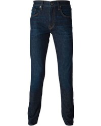 Jeans aderenti blu scuro di J Brand