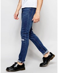 Jeans aderenti blu scuro di Cheap Monday