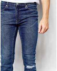 Jeans aderenti blu scuro di Cheap Monday