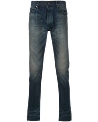 Jeans aderenti blu scuro di John Elliott