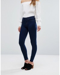Jeans aderenti blu scuro di New Look