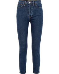 Jeans aderenti blu scuro di RE/DONE