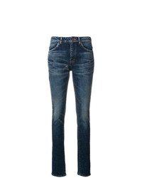 Jeans aderenti blu scuro di Saint Laurent