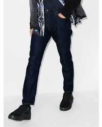 Jeans aderenti blu scuro di orSlow