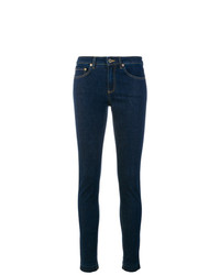 Jeans aderenti blu scuro di Woolrich