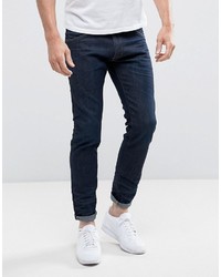 Jeans aderenti blu scuro di Wrangler