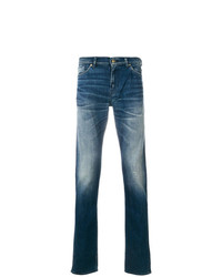 Jeans aderenti blu di 7 For All Mankind