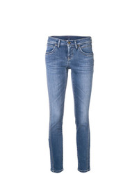 Jeans aderenti blu di Cambio