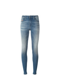 Jeans aderenti blu di Diesel