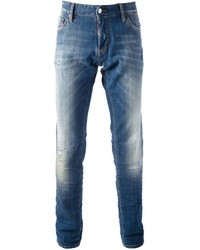 Jeans aderenti blu di DSquared