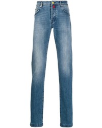 Jeans aderenti blu di Kiton