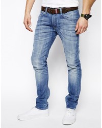 Jeans aderenti blu di Lee