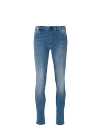 Jeans aderenti blu di Love Moschino