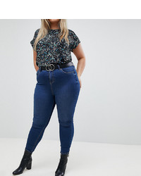 Jeans aderenti blu di New Look Plus