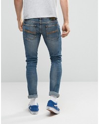 Jeans aderenti blu di Nudie Jeans