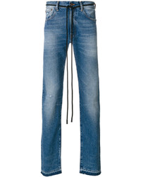Jeans aderenti blu di Off-White