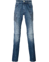 Jeans aderenti blu di Pierre Balmain