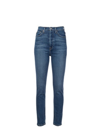 Jeans aderenti blu di RE/DONE