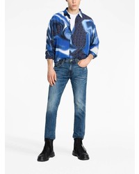 Jeans aderenti blu di Armani Exchange