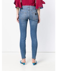 Jeans aderenti blu di Dolce & Gabbana