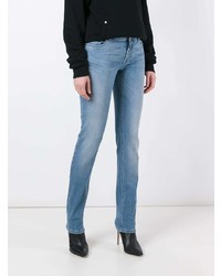 Jeans aderenti con stelle azzurri di Givenchy