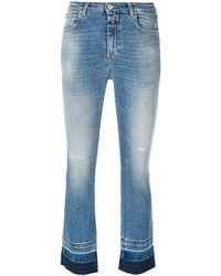Jeans aderenti di cotone azzurri di Closed