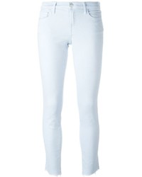 Jeans aderenti di cotone azzurri di J Brand