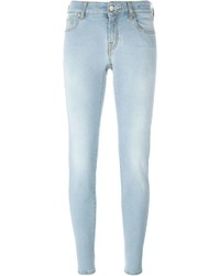 Jeans aderenti di cotone azzurri di Jacob Cohen