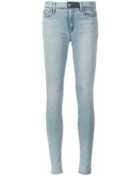 Jeans aderenti di cotone azzurri di RtA