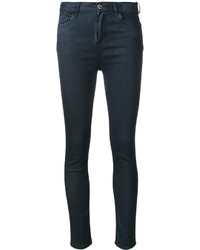 Jeans aderenti di cotone blu scuro di Twin-Set