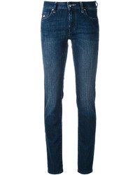 Jeans aderenti di cotone blu di Jacob Cohen