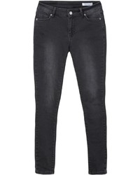 Jeans aderenti di cotone neri di Anine Bing