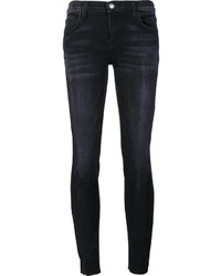 Jeans aderenti di cotone neri di Current/Elliott