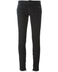 Jeans aderenti di cotone neri di Dsquared2