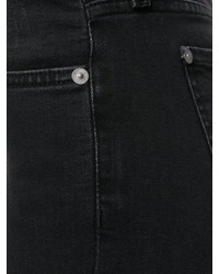Jeans aderenti di cotone neri di 7 For All Mankind