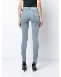 Jeans aderenti di velluto azzurri di rag & bone/JEAN