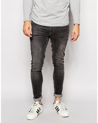 Jeans aderenti grigi di Asos