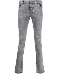 Jeans aderenti grigi di Balmain