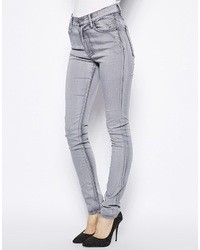 Jeans aderenti grigi di Cheap Monday