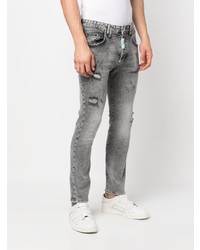 Jeans aderenti grigi di Philipp Plein