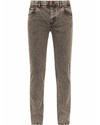 Jeans aderenti grigi di Dolce & Gabbana
