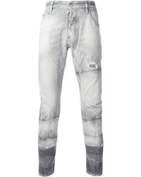 Jeans aderenti grigi di DSQUARED2