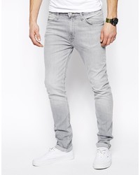 Jeans aderenti grigi di Lee