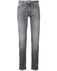 Jeans aderenti grigi di Pt05