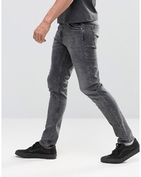 Jeans aderenti grigi di Weekday