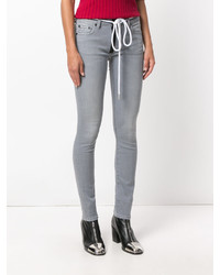 Jeans aderenti grigi di Off-White